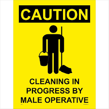 Cleaning gender joke
