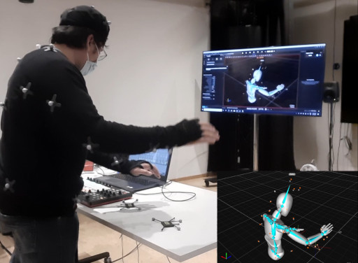 'Air' Instruments Based on Real-Time Motion Tracking